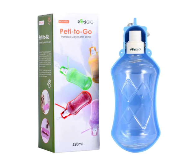 PetiGIO PETI-170L-B butelka na wodę 520ml niebieska - 1581023 - zdjęcie